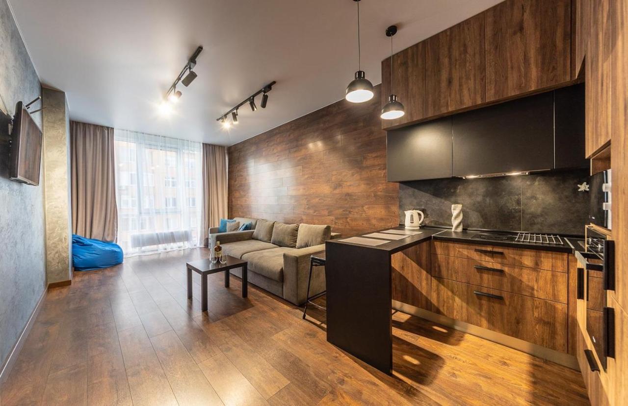 קייב Luxury Apartments Smartplaza Obolon Metro Minskai מראה חיצוני תמונה